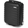 WITTCHEN GROOVE Line Valigia da viaggio, da cabina a mano, rigida in ABS con 2 ruote, Serratura a combinazione, Maniglia telescopica, Piccolo, (A x L x P): 40 x 30 x 20 cm Ryanair/ITA Airways/easyJet