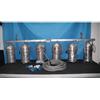 MUSICALCENTER Barra Con 6 Fari Par 64 1000W Completa Cavo Prolunga 15Mt Con Ilme E Frusta Cee