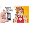 Gidacom Microspia Audio GSM con Registrazione Vocale e Localizzatore GPS