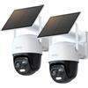 Imou Telecamera Esterna 3K 5MP con Pannello Solare 360°PTZ WiFi Batteria 5000mAh