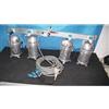 MUSICALCENTER Barra Con 4 Fari Par 64 500W Completa Cavo Prolunga 15Mt Con Ilme E Frusta Cee U