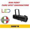 MINI PONY - SAGOMATORE PROFESSIONALE DMX - 100% MADE IN ITALY - 3000°K - 55W