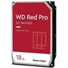Wd HARD DISK SATA3 3.5" x NAS 18000GB(18TB) WD181KFGX WD RED PRO 512mb cache 7200rp