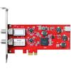 No Scheda PCIe Dual DVB-S2 TBS6902 con 2 LNB QPSK BPSK e Acquisizione Video pe1853
