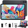 PIXGOOD 2026 Tablet 14 Pollici con Android 16 36GB RAM 512GB ROM Octa Core 4G