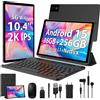 WOREGOO 10.4 Pollici Tablet Android 15 5G WiFi Tablet in Offerta 36GB RAM 256GB