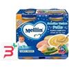 DANONE NUTRICIA SPA SOC.BEN. MELLIN BABY CENA COMPLETA POLLO VERDURE 2 PEZZI 200 G