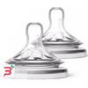 PHILIPS SPA AVENT 2 TETTARELLE NATURAL FLUSSO ABBONDANTE 4 FORI