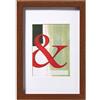 walther design Cornice Noce 15 x 20 cm Stockholm Cornice in Legno EA520N