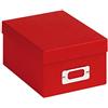 walther design scatole portaoggetti Rosse 10 x 15 cm Fun FB-115-R