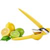 Chef'n Spremi agrumi Automatico Spremiagrumi Manuale, Acciaio, Giallo, Argento, Panna, Citrus Juicer