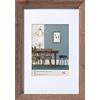 walther design Noce 24 x 30 cm con passe-partout, Cornice in Legno Fiorito EF430N