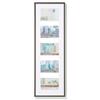 walther design Cornice Acciaio 5X 10x15 cm Galleria con passe-partout, New Lifestyle Cornice in plastica KV515D