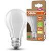 OSRAM LED a risparmio energetico, lampadina in vetro smerigliato, E27, bianco caldo (3000K), 4 watt, sostituisce la lampadina da 60W, altamente efficiente e a risparmio energetico, confezione da 1