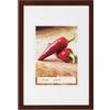 walther design Noce 40 x 60 cm Cornice in Legno Peperoni BP460N