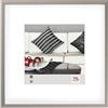 walther design cornice in acciaio 20 x 20 cm alluminio con passe-partout, sedia struttura in alluminio AJ220D