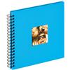 walther design album fotografico blu oceano 26 x 25 cm album a spirale con ritaglio di copertina, Fun SA-108-U