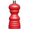 Master Class MasterClass Macinapepe o macinasale con tappo intercambiabile, plastica, rosso, 12 cm