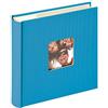 walther design Album Fotografico Blu Oceano 200 Foto 10 x 15 cm Album di Appunti con Ritaglio di Copertina, Fun ME-110-U