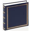 walther design Album Fotografico Blu 26 x 25 cm Ecopelle con goffratura, The Chic Spessore MX-103-L