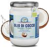 Exponatura Olio di Cocco Biologico 500ml - Crudo e Vergine, Spremuto a Freddo - 100% Naturale, Gusto Delicato per Cucina Bio e Ricette Keto - Senza Additivi, Non Raffinato