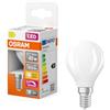 OSRAM Lampada LED Superstar P40 Globe Filament dimmerabile, 2700 K bianco caldo, 3,4 W, E14, satinata, 470 lm, 15.000 h, per apparecchi da tavolo e a sospensione, antiabbagliamento