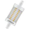 OSRAM Line Dim, Tubo LED: R7s, 8.50 W = Equivalente a 75 W, Bianco Caldo, 2700 K, Chiaro, Confezione Singola