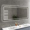 DEGHI Specchio led 80x180 cm luce fredda con accensione touch - Blunt