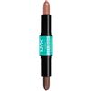 NYX Professional Makeup Highlight & Contour Stick, Stick per Contouring a Doppia Punta, Corregge, Scolpisce e Illumina, Formula Vegana, Wonder Stick, Light Medium
