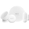 EZVIZ CS-A3-R200-WBG.Kit allarme con gateway A3, Pir T1C,Contatto Magnetico T2C, Pulsante T3C