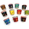 giftupstore Bomboniera per gli ospiti, set di vasi per piante grasse con etichette in legno per regali di addio al nubilato, elegante bomboniera di ritorno, vaso in ceramica per bomboniere baby shower