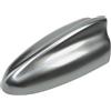 Possbay Antenna per auto, con pinne di squalo, AM FM, segnale d'aria, base super funzionale, grigio