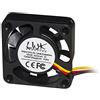 Link LKV4010 - Ventola 40x40x10 mm 12V - Connettore 3 Fili con Viti Incluse, Raffreddamento Elettronico per PC e Apparecchiature