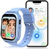 Moikmlih Smartwatch Bambini GPS con video 1,83" schermo HD 4G e chiamate telefoniche, SOS, con localizzazione in tempo reale e modalità scuola, ottimo regalo per bambini e bambina