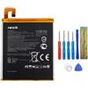 Swark Batteria L16D1P34 compatibile con Lenovo Tab 4, Tab4, TAB4 8, TAB4 8 Plus, TB-8504N, TB-8704x, TB-8504L Tablet Pad con strumenti