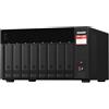 QNAP TS-873A-8G AMD Ryzen™ Embedded V1500B 4 core/8 thread 2,2 GHz, 8 GB SODIMM DDR4 (1 x 8 GB) 64 TB bundle con 8 TB Seagate Iron Wolf