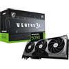 msi NVIDIA GeForce RTX 5090 32G VENTUS 3X OC GDDR7 512bit, scheda video con frequenza di boost fino a 2452 MHz, PCIe Gen 5, DLSS 4, 3 porte DP 2.1, 1 porta HDMI 2.1, formato ATX
