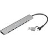 Sandberg USB C/A to 7 x USB 3.0 Hub USB-C/A to 7 x USB 3.0 Hub, 136-66