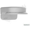 Ajax 168236 MountCam A2 Staffa da parete per telecamere IP cablate colore bianco