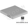 Ajax 140915 Nvr PoE 16 canali di rete con uscita HDMI 4K, 8 porte PoE e supporto per 2 dischi rigidi sostituibili a caldo