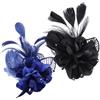 VALICLUD Spilla Fiore Donna 2 Pezzi in Stoffa, Elegante per Cocktail e Tea Party