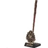 Cinereplicas Harry Potter - Penna bacchetta Hermione Granger con supporto e segnalibro lenticolare - Licenza ufficiale