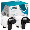 specmark 2 rotoli di etichette singole compatibili con Brother DK-11202 62 mm x 100 mm 300 etichette per tutte le stampanti di etichette QL QL-570 QL-700 QL-800