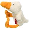 Sigikid 42594 - Mini anatra Cuddly Gadgets, giocattolo per bambini e bambine, consigliato dalla nascita, bianco/giallo