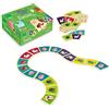Vilac Domino Reversibile in Legno, Gioco da Tavolo per Bambini, Gioco di apprendimento Tradizionale, incoraggia Il riconoscimento degli Animali, Animali della Fattoria di Campagna, 28 Pezzi, 2 Anni +