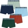 DIM Boxer da Ragazzo | Intimo per Bambini in Cotone Elasticizzato | Confezione da 5 Boxer per Bambini | Comfort Quotidiano | Elastico in Vita | Morbidi ed Elasticizzati