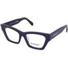 Marisio Charming C3 | Occhiali da Vista Graduati | Prova Online | Plastica | Cat Eye, Ovali / Ellittici | Blu | Adrialenti