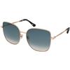 Jimmy Choo Fanny/G/SK DDB/I4 | Occhiali da Sole Graduati o Non Graduati | Prova Online | Metallo | Farfalla | Oro rosa | Adrialenti