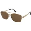 Fendi FE40211U 32E | Occhiali da Sole Graduati o Non Graduati | Metallo | Rettangolari | Oro | Adrialenti