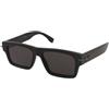 Fendi FE40215I 01A | Occhiali da Sole Graduati o Non Graduati | Plastica | Rettangolari | Nero | Adrialenti